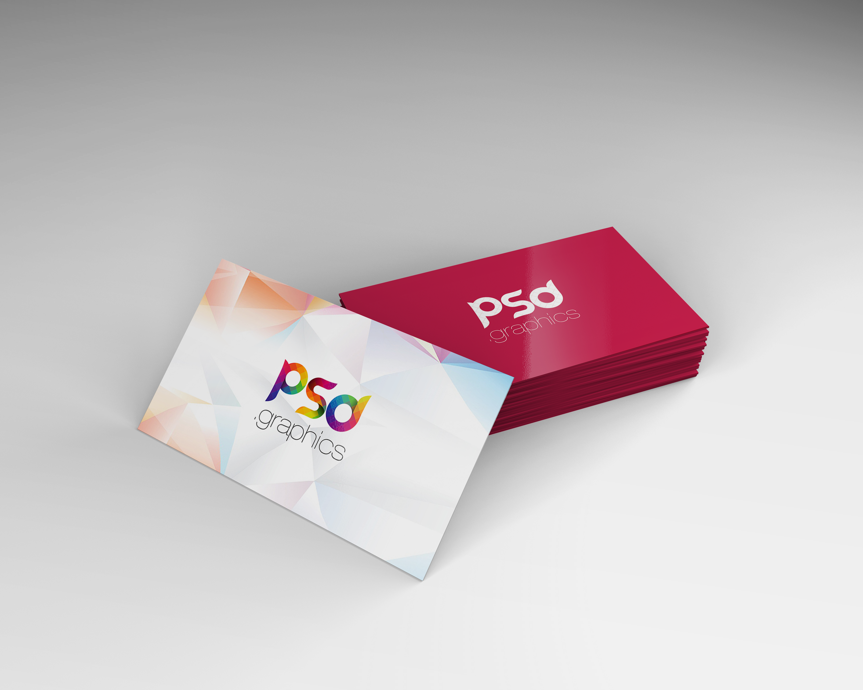Professional business cards with a colorful painted edge finish to make a lasting impression