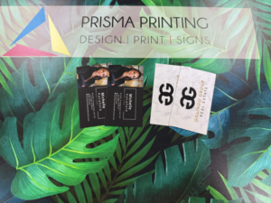 Premium business cards showcasing sleek designs and professional branding