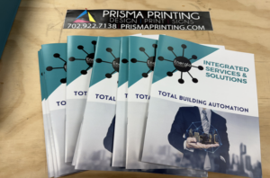 Business flyers showcasing total building automation services